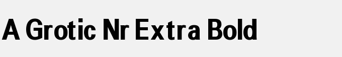 A_Grotic Nr Extra Bold